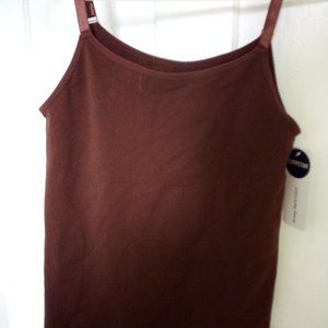 NWT Brown Camisole Size XL
